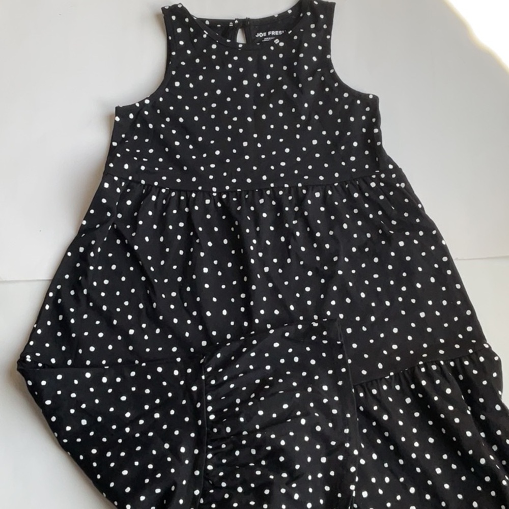 Joe Fresh Polka Dot Tiered Dress.